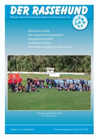 Verbandsmagazin Der Rassehund 12 2025